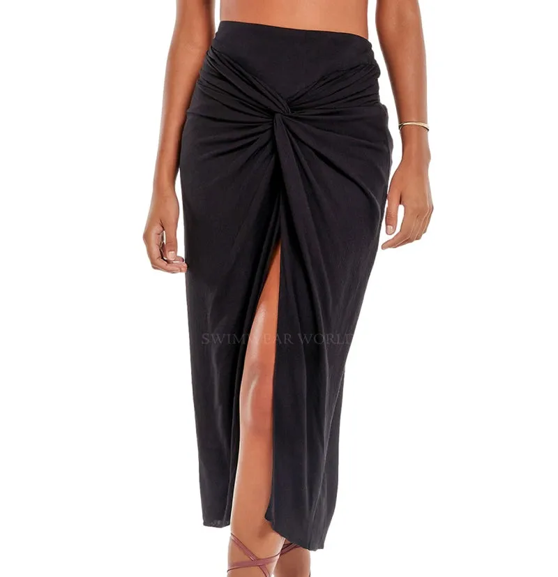 Dhara Detail Short-Karen Midi Skirt ::RET