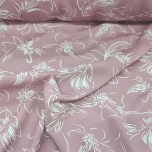 Digital Floral Fabiana Fabric Pink 150cm