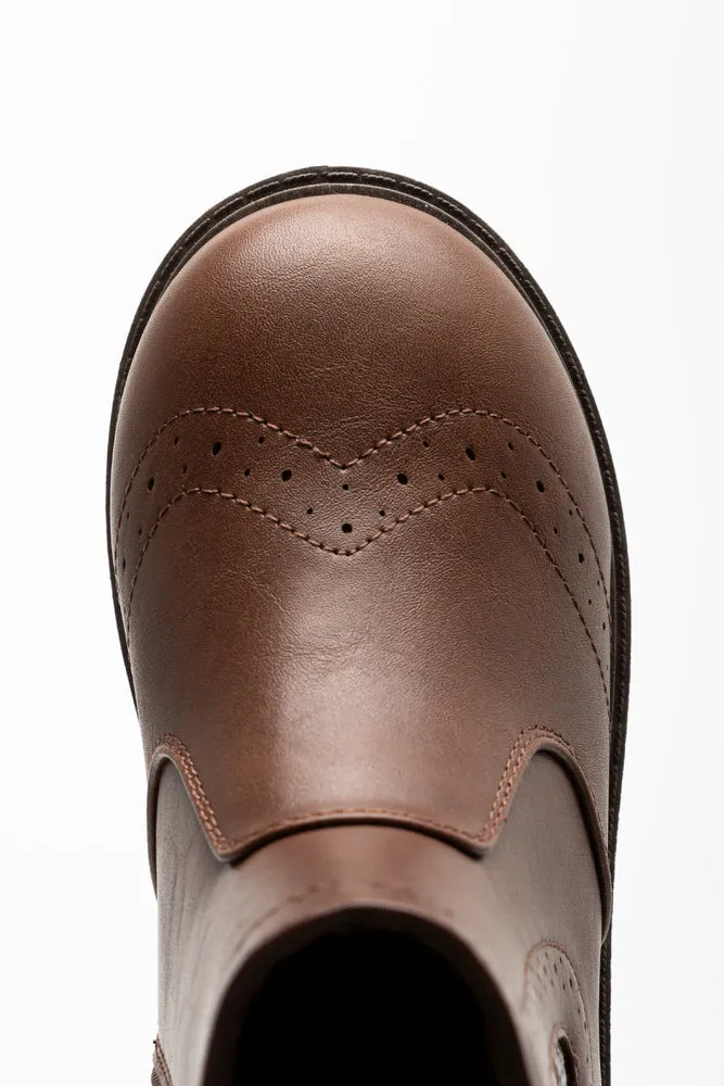 Ditsy Chelsea Boots Tan