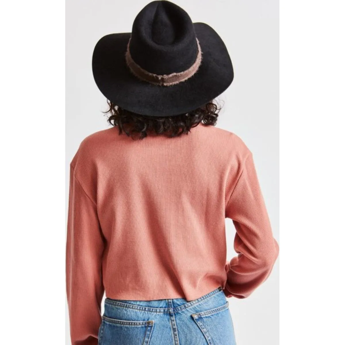 ELLA FEDORA - BLACK/BROWN