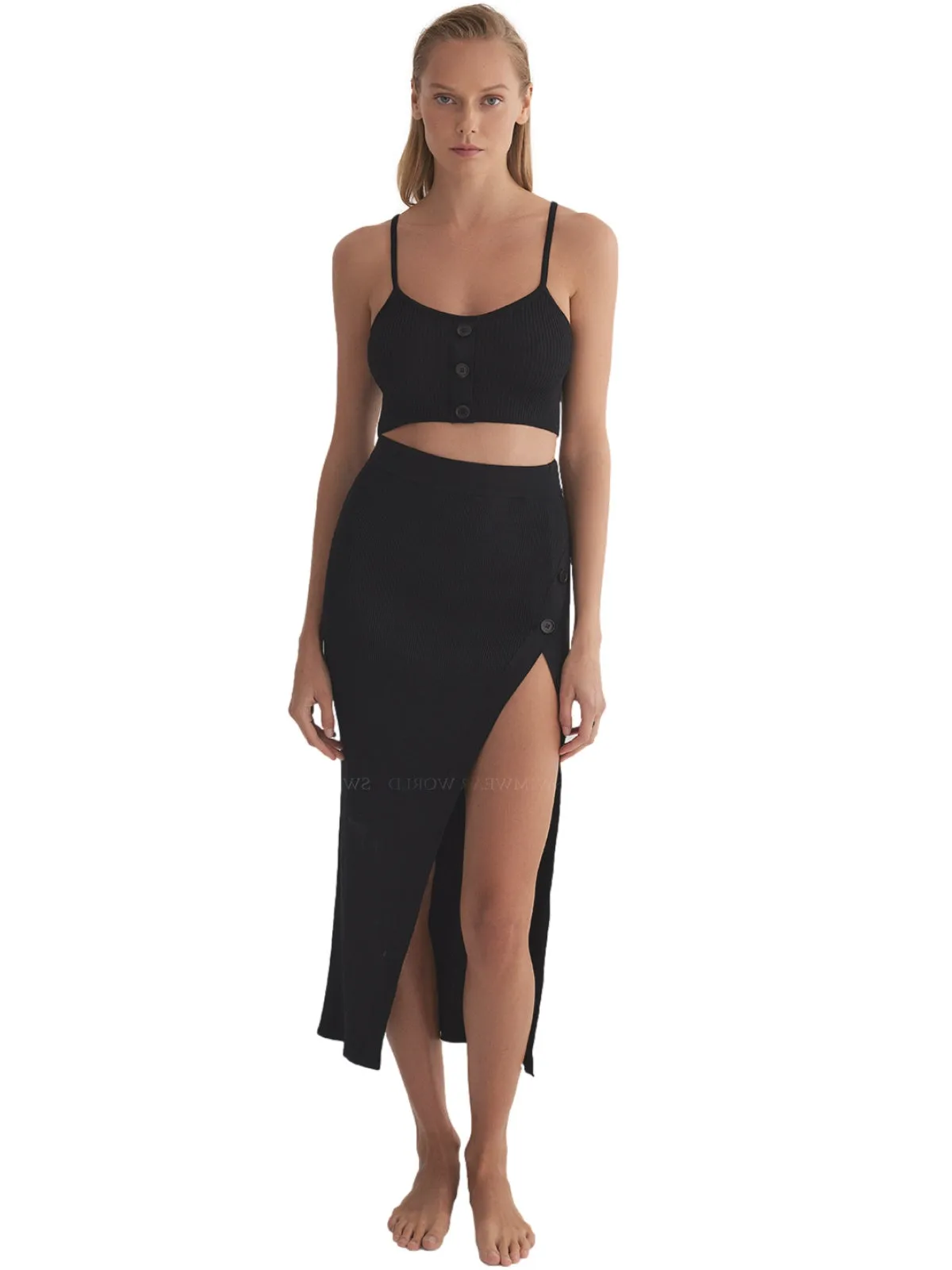 Elodie Crop-Jules Skirt ::RET