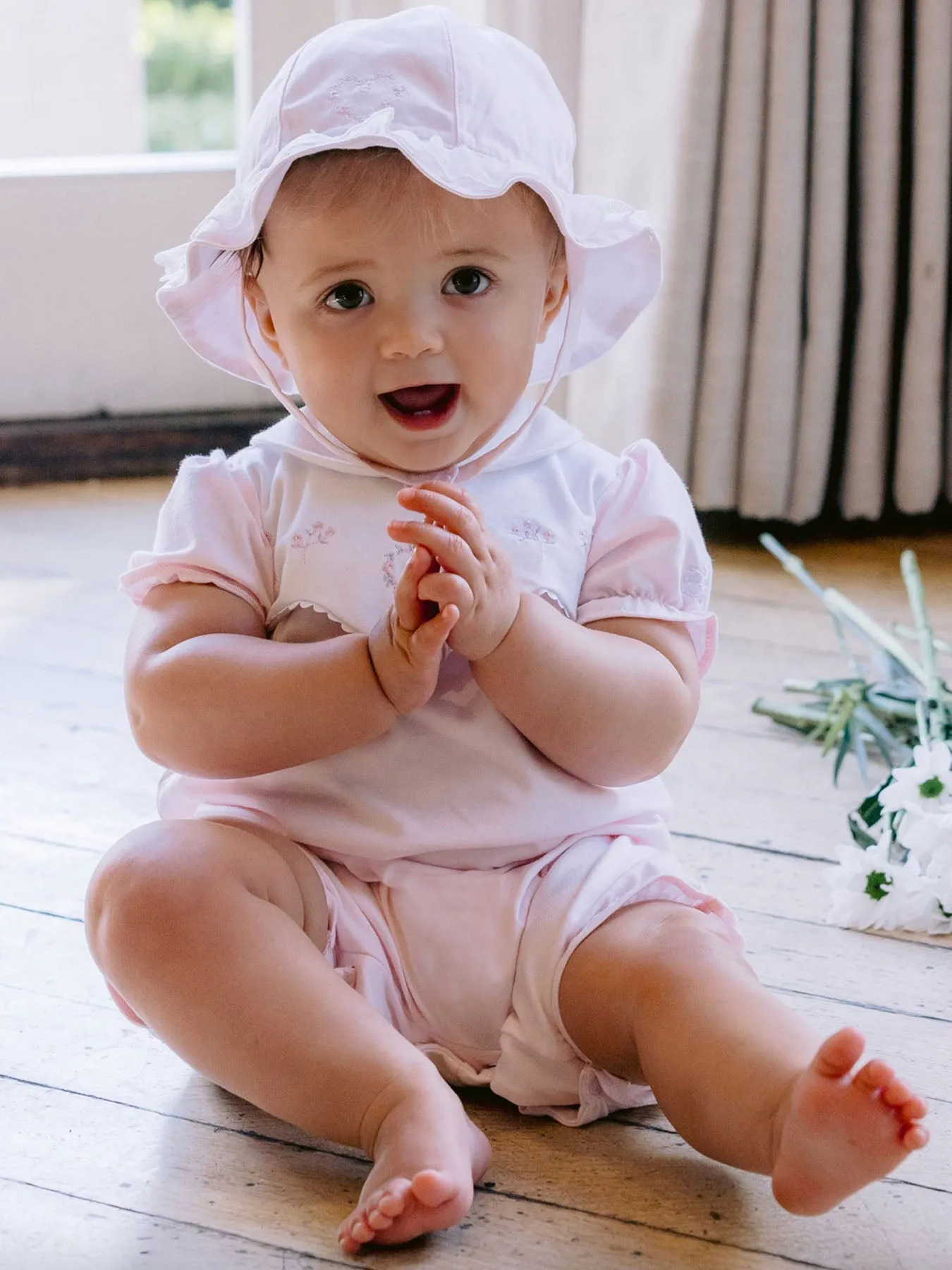 Emile et Rose Florrie Pink Sunhat
