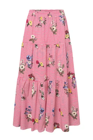 Emma Skirt - Red Hawaii
