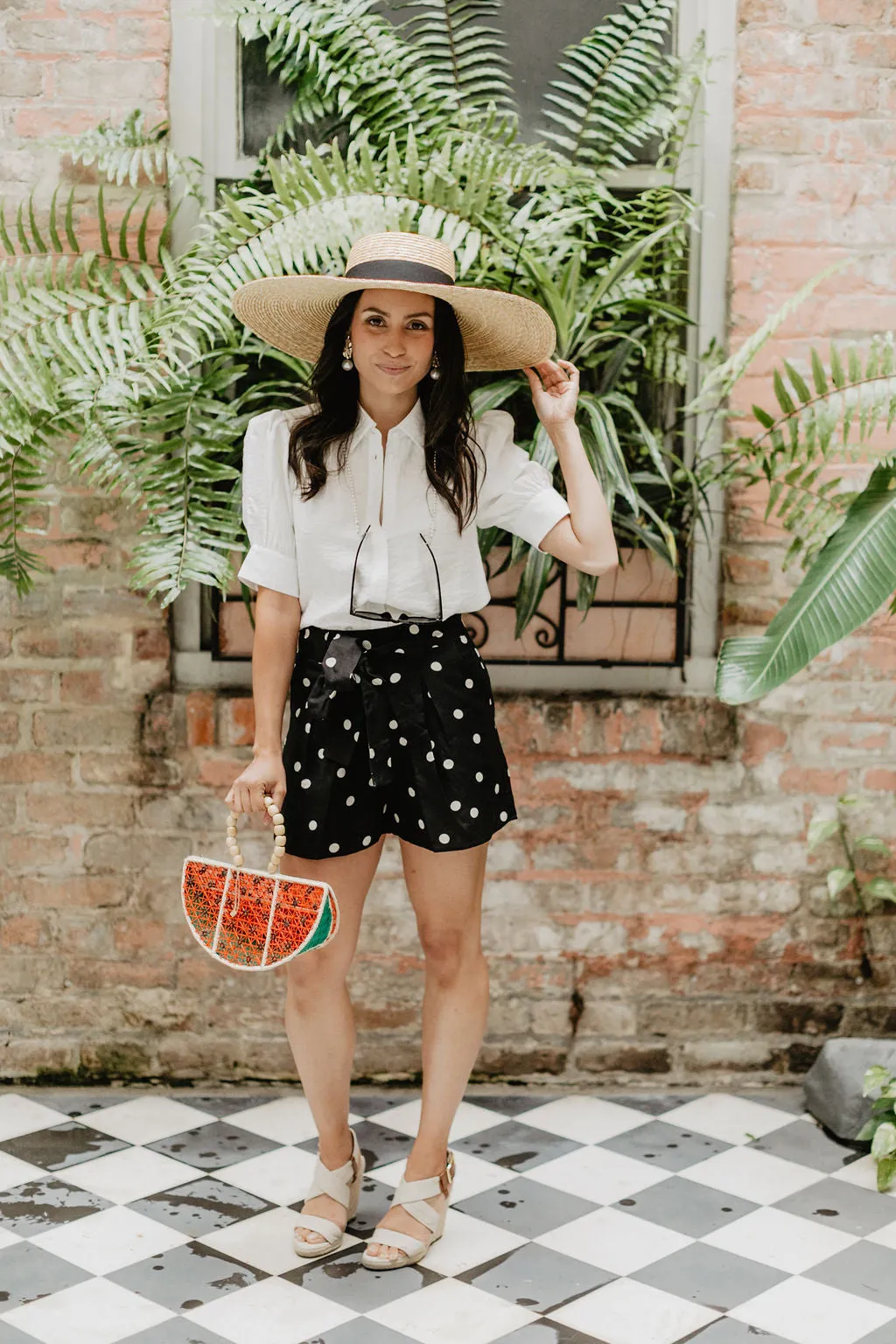 ESMERALDA WIDE BRIM HAT
