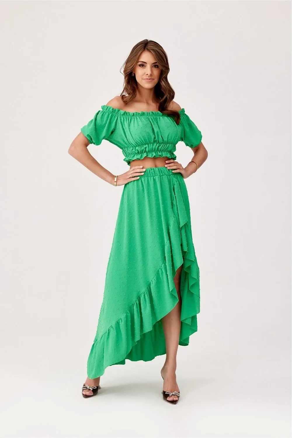 Exposed Shoulder Frill Set