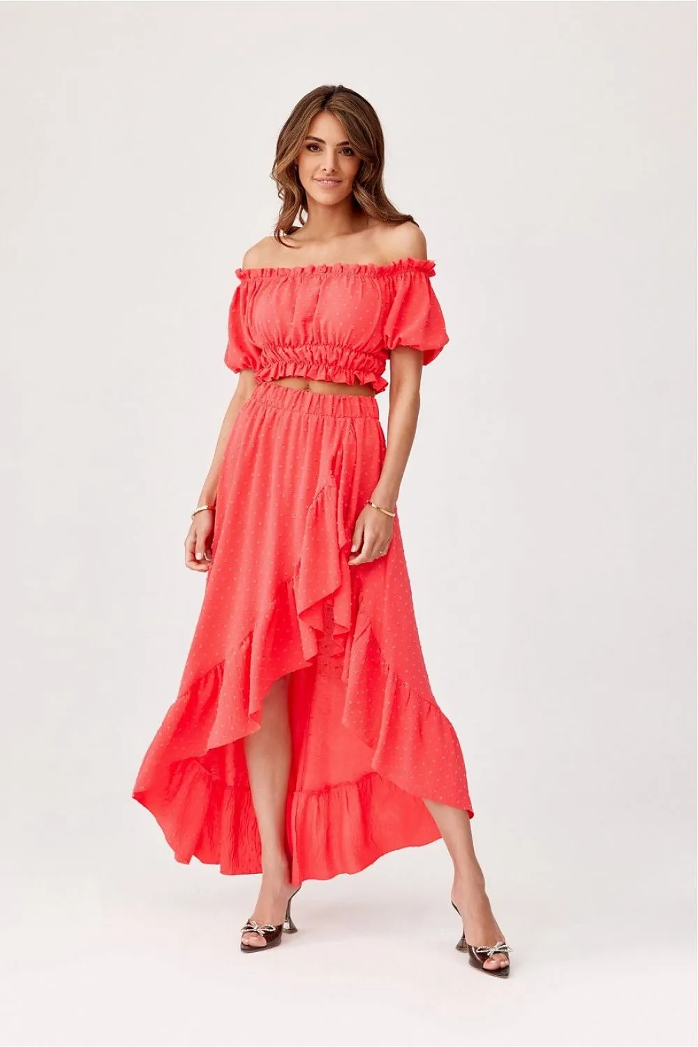 Exposed Shoulder Frill Set