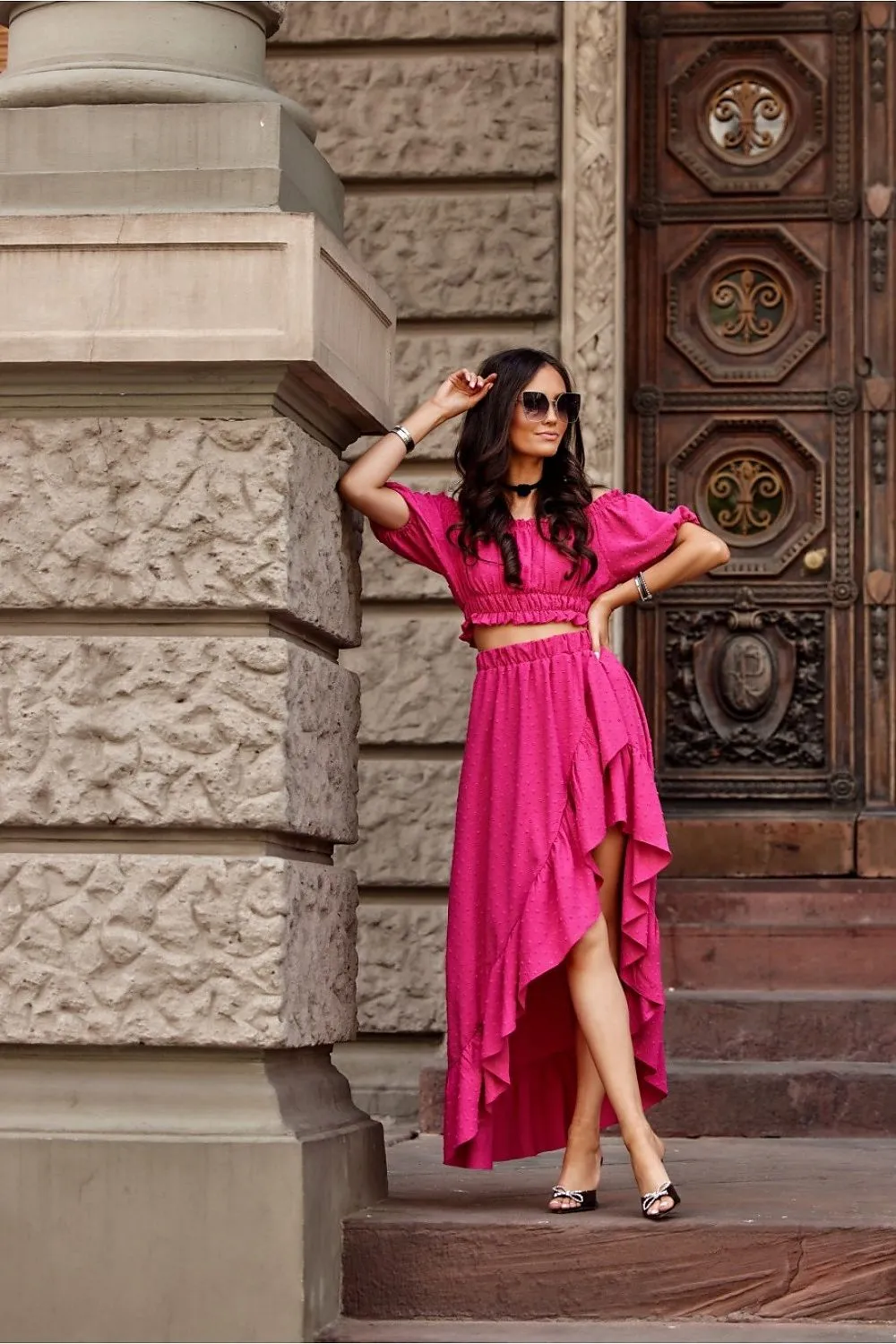 Exposed Shoulder Frill Set