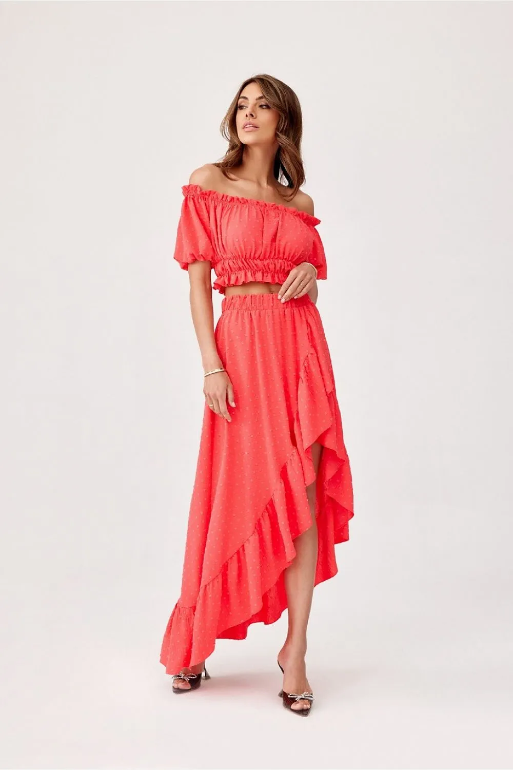 Exposed Shoulder Frill Set