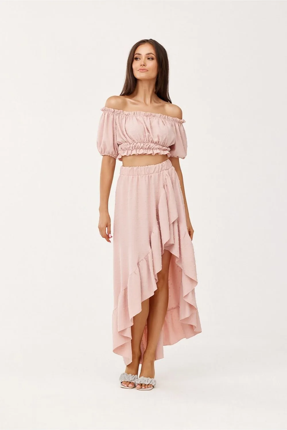 Exposed Shoulder Frill Set