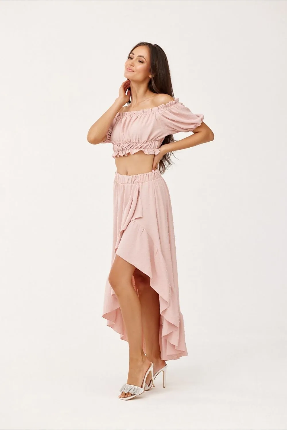 Exposed Shoulder Frill Set
