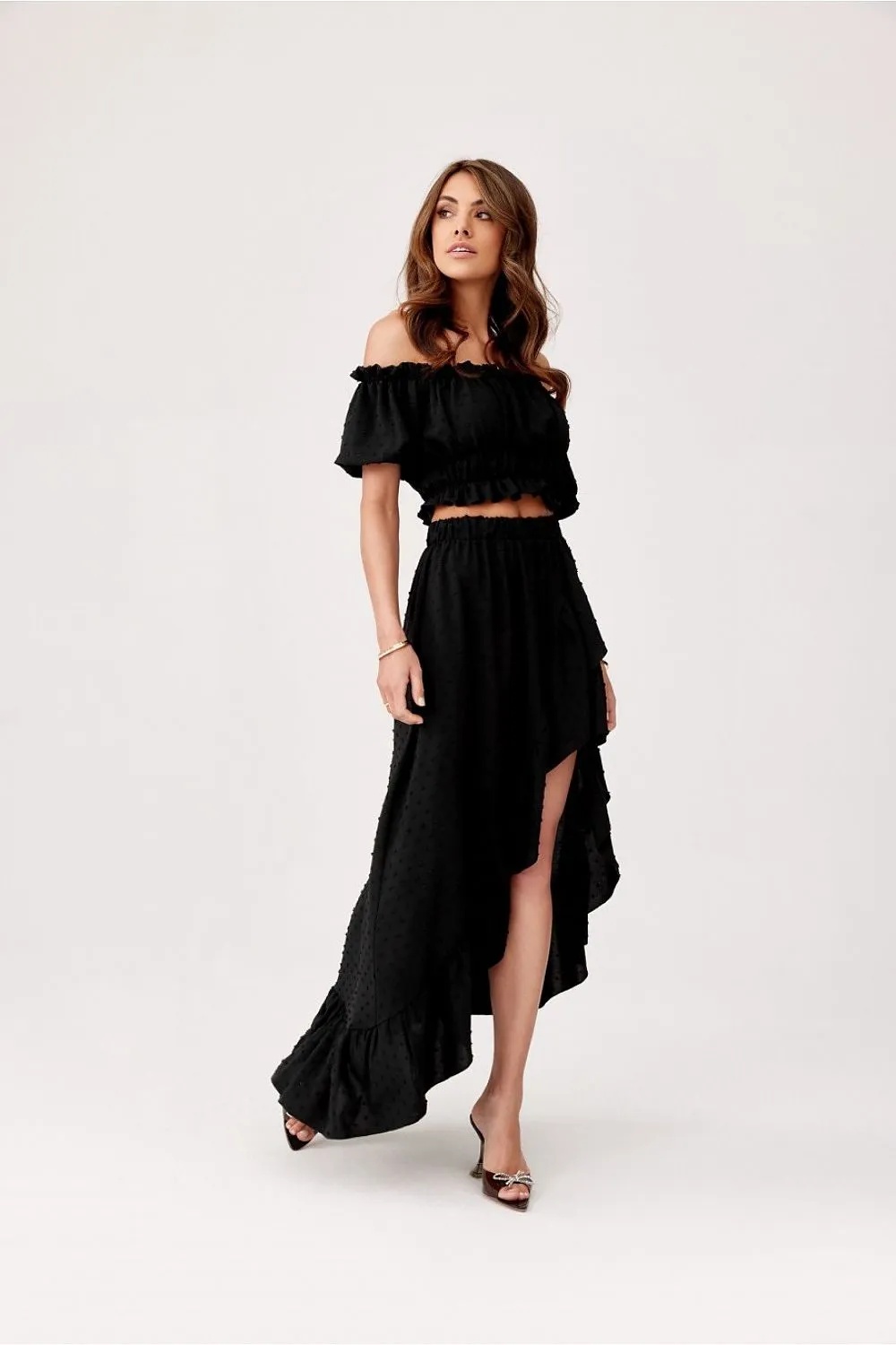 Exposed Shoulder Frill Set