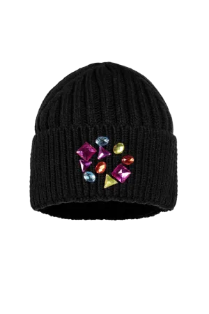 Fab Jeweled Beanie Hat