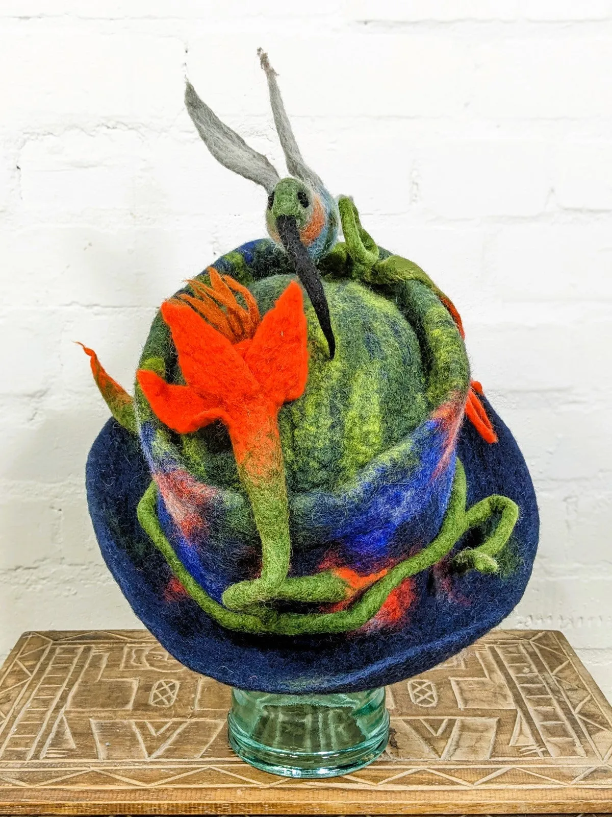 Felt Hummingbird Hat