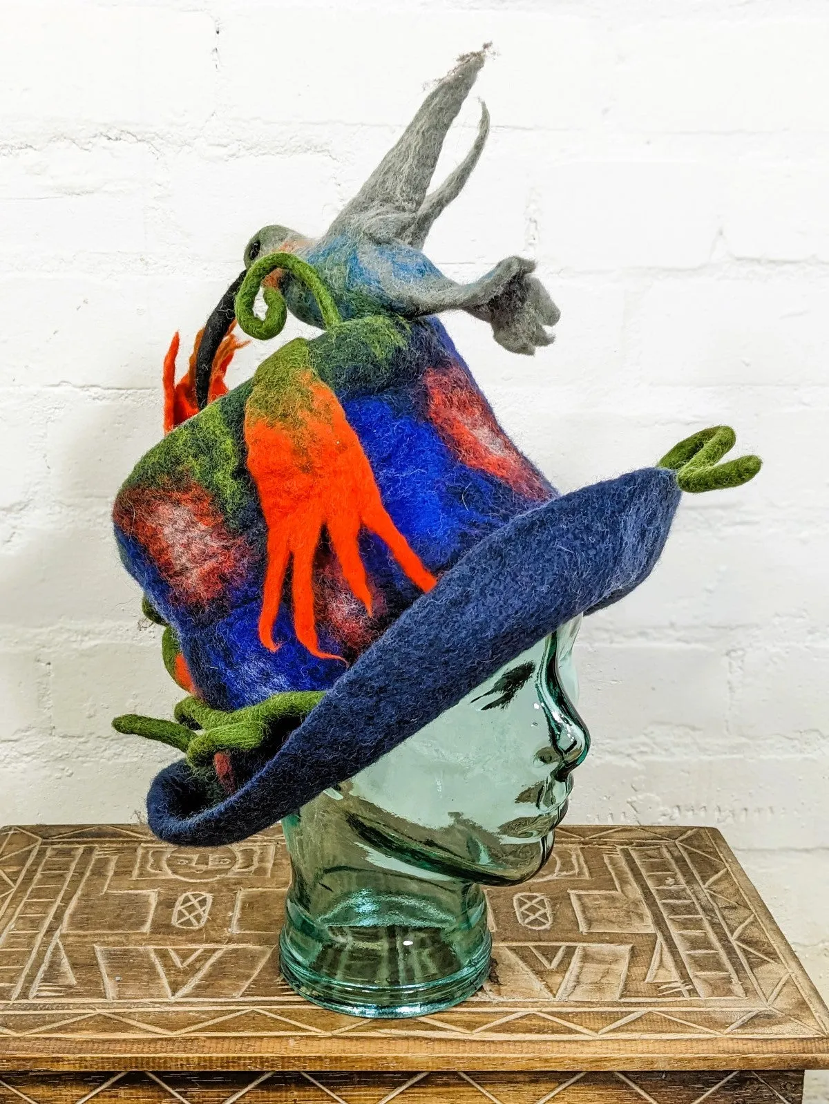 Felt Hummingbird Hat