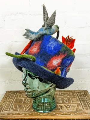 Felt Hummingbird Hat