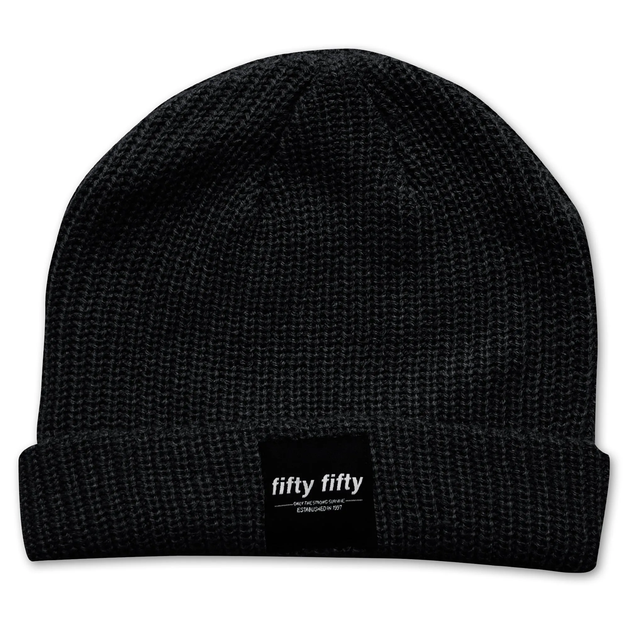 Fifty Fifty Fisherman Beanie Black