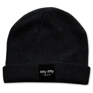 Fifty Fifty Fisherman Beanie Black