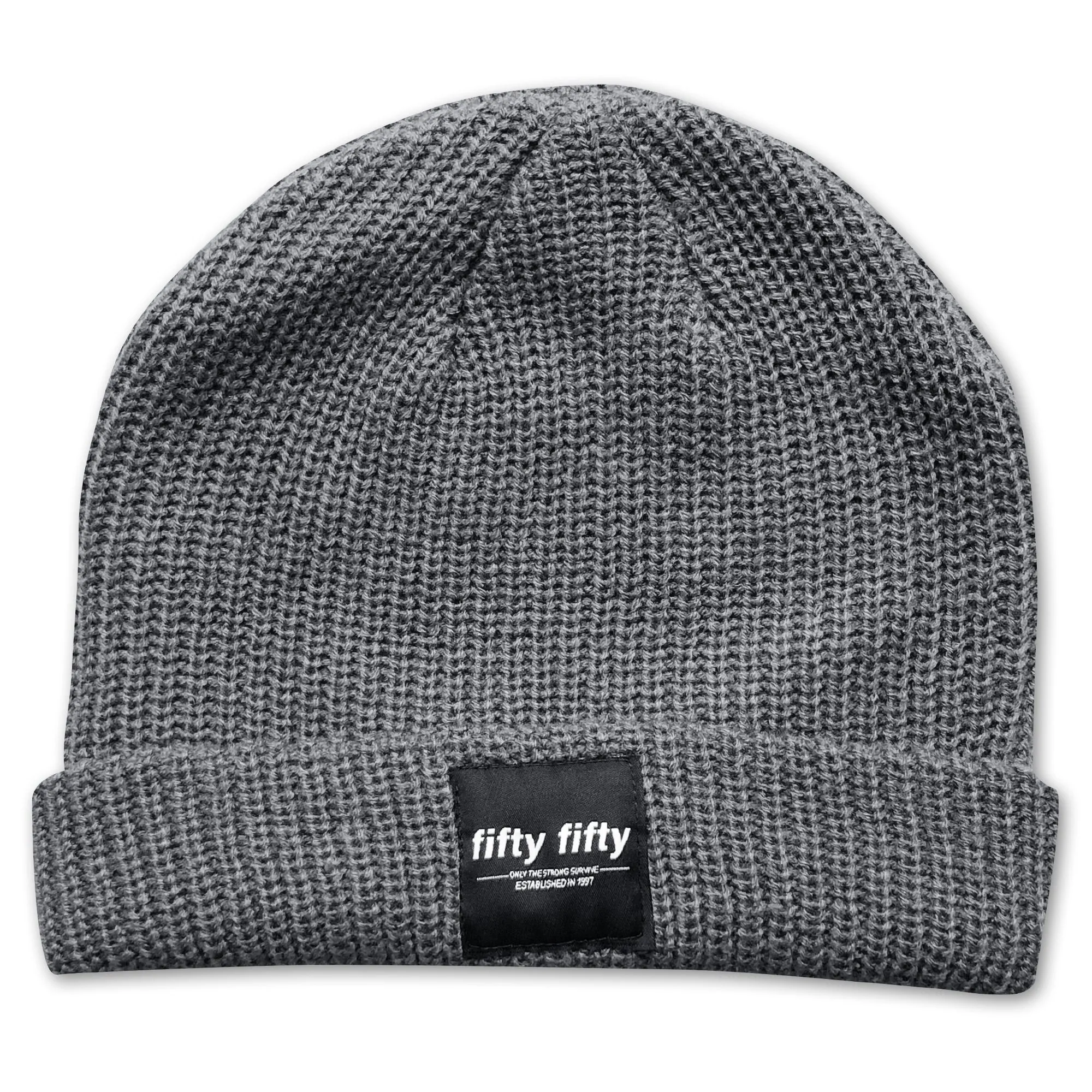 Fifty Fifty Fisherman Beanie Grey