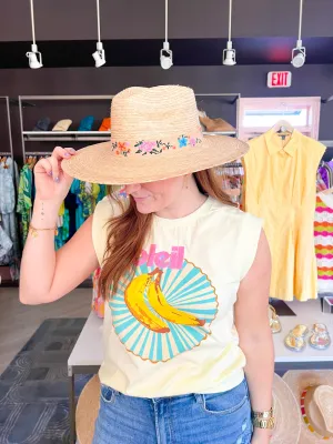 Flor Coconut Palm Hat