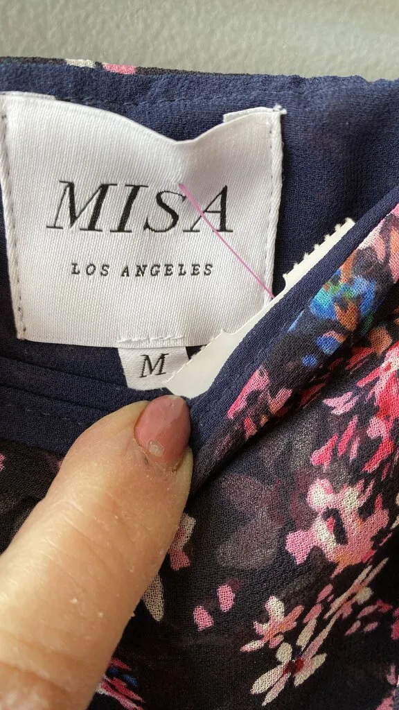 Floral Asymmetrical Midi Skirt