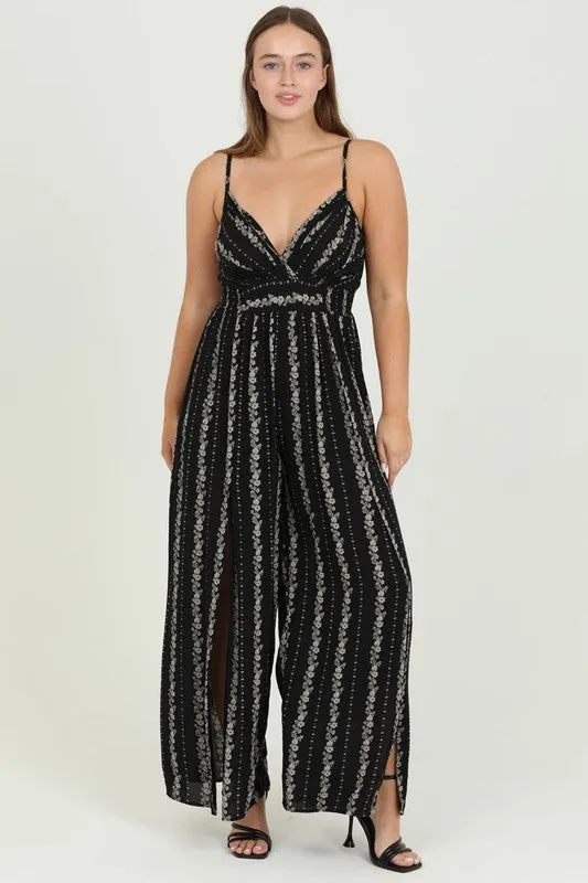 Floral Strand Jumpsuit