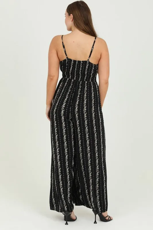 Floral Strand Jumpsuit