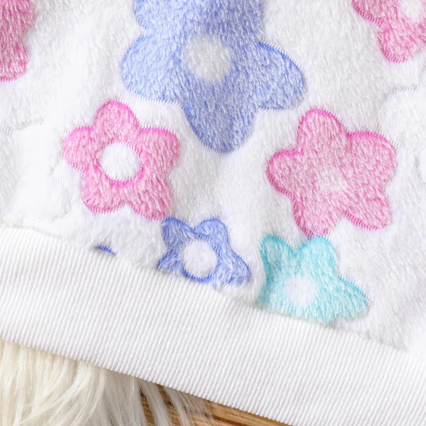 Flower Fleece Jumper