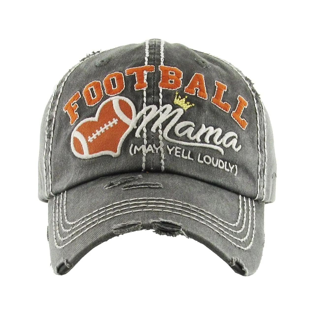 Football Mama Baseball Cap