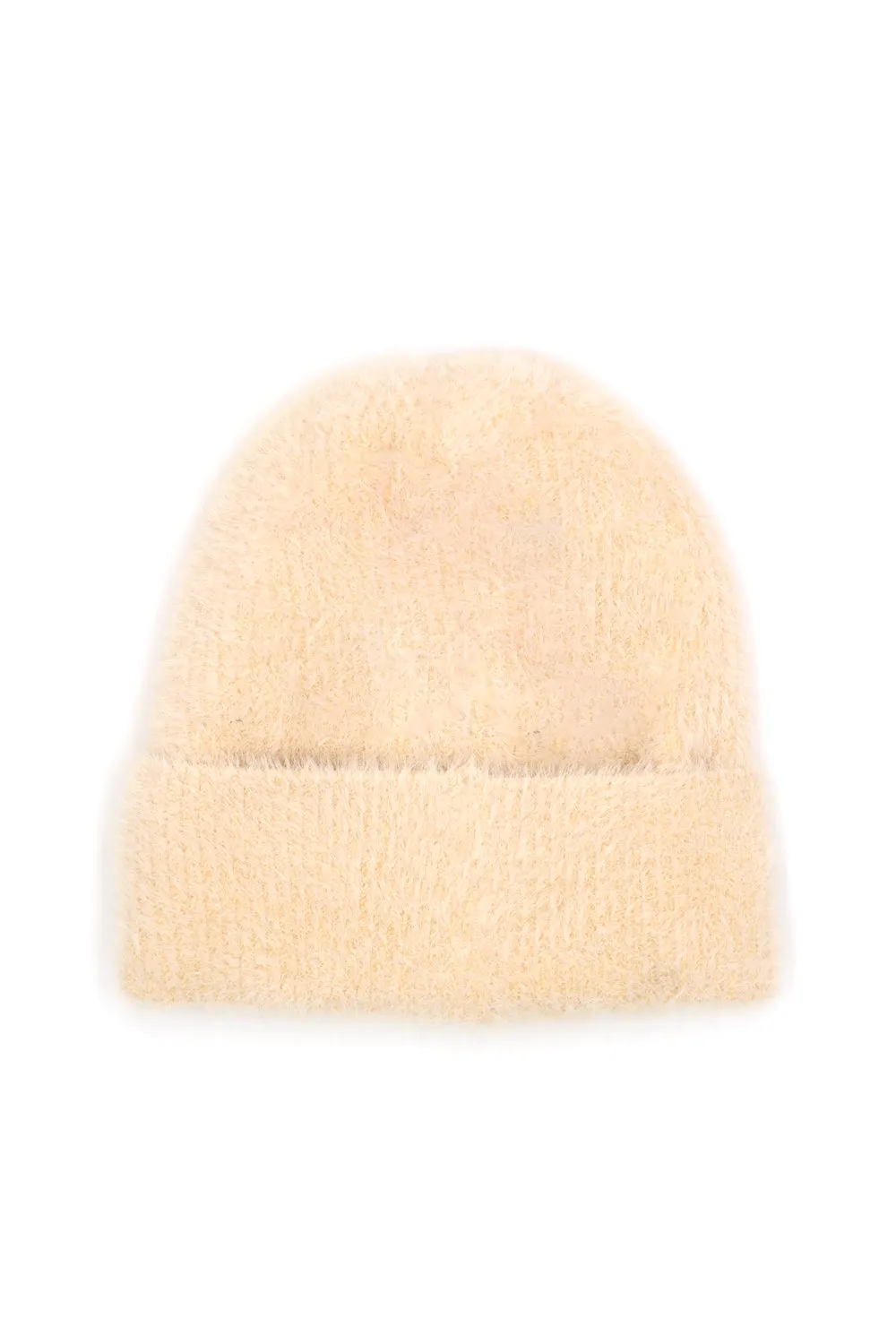 Fuzzy Solid Beanie