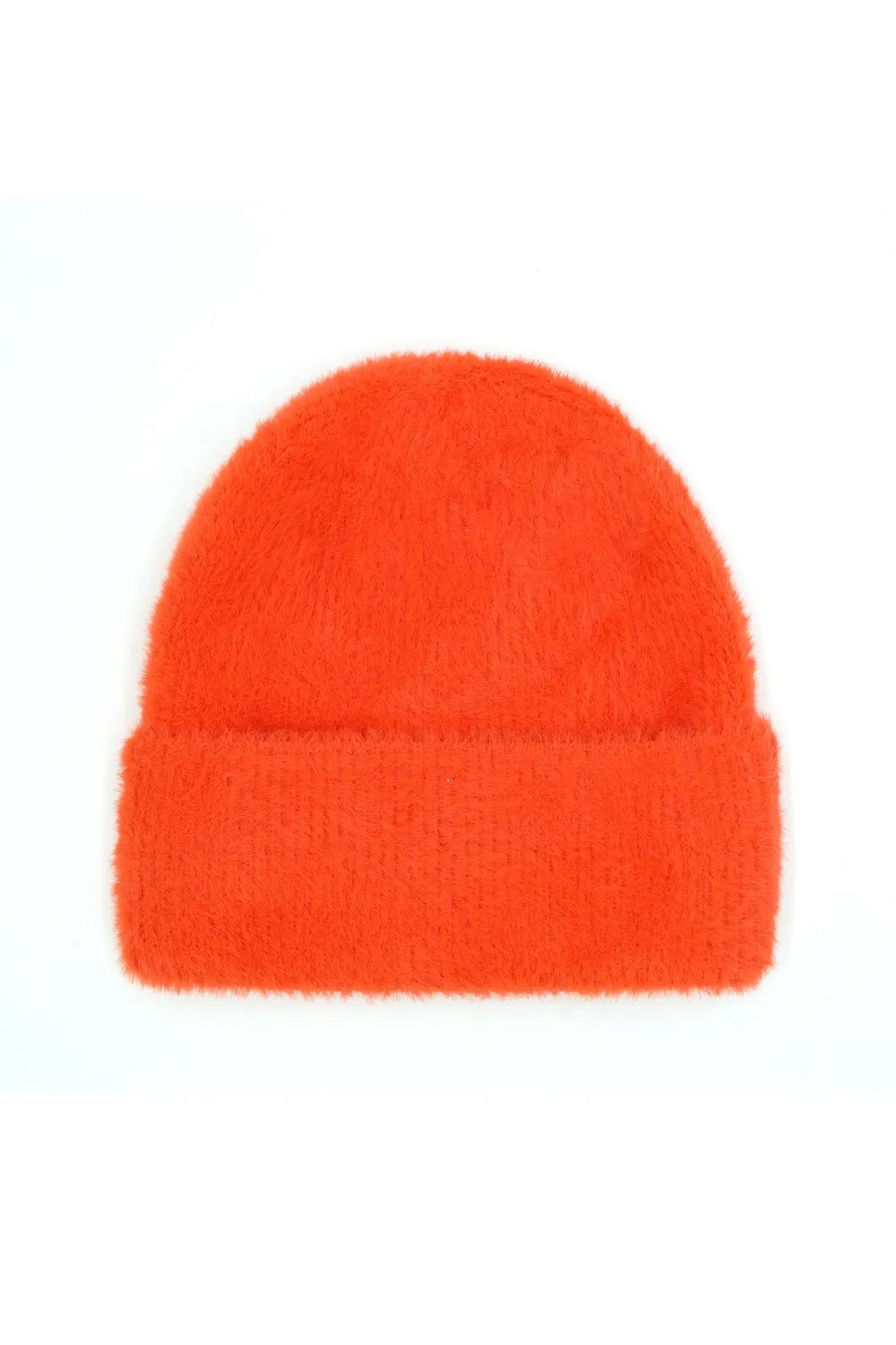 Fuzzy Solid Beanie