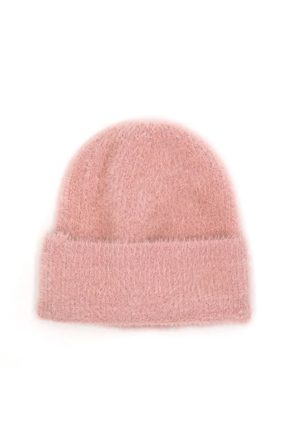 Fuzzy Solid Beanie