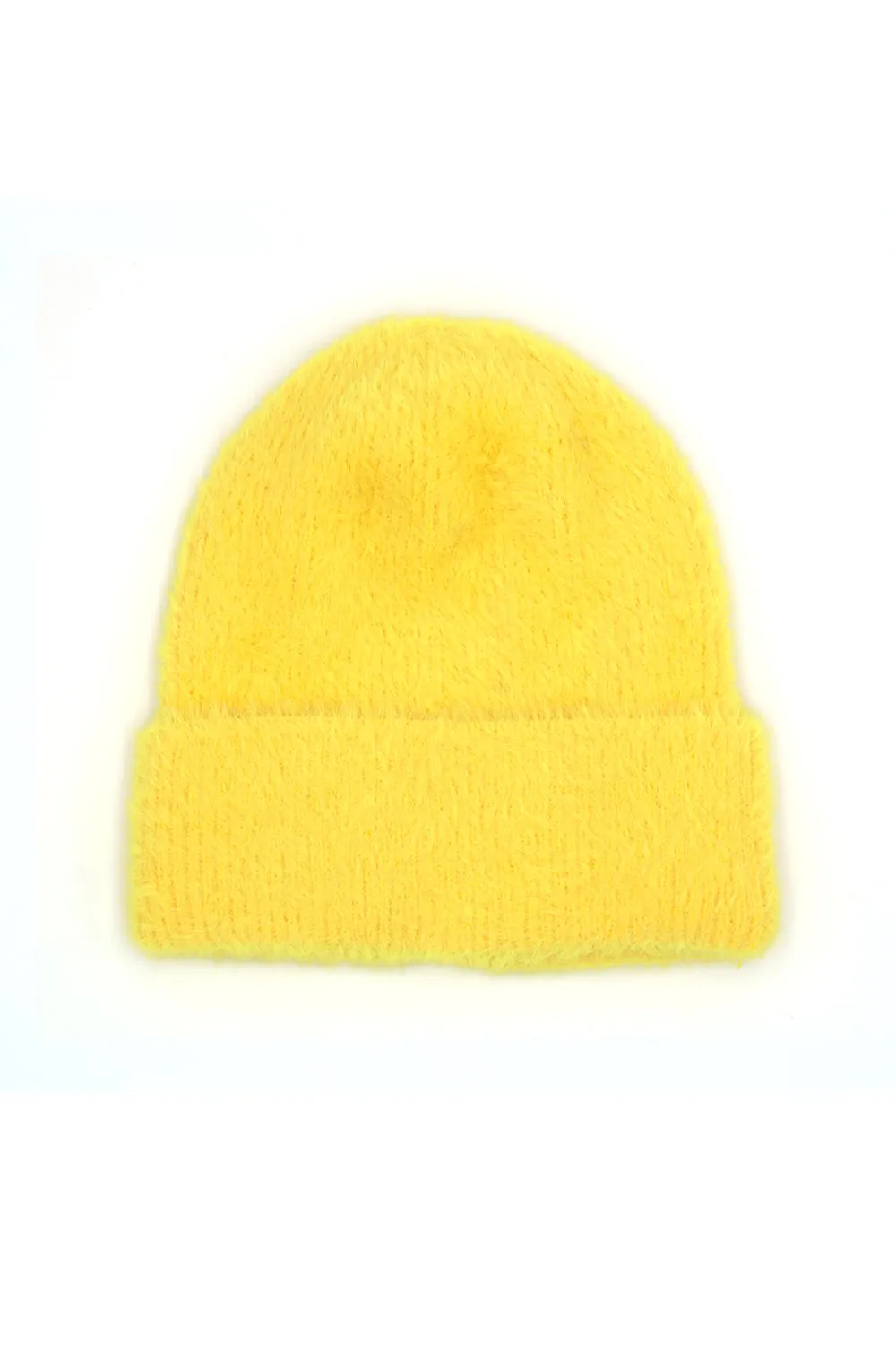Fuzzy Solid Beanie