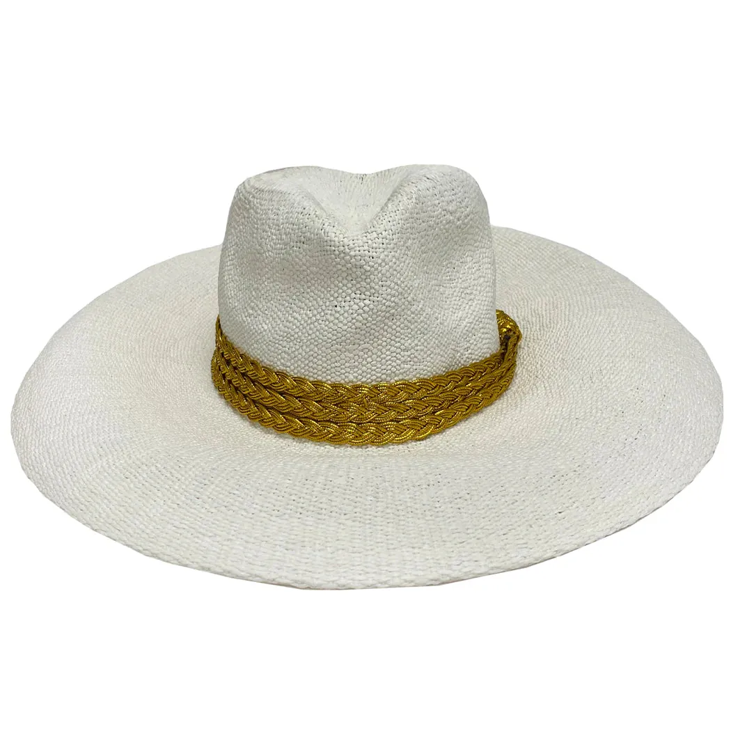 Gold Trim Fedora