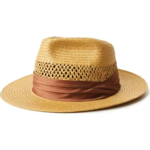 Goodman Straw Fedora - Tan
