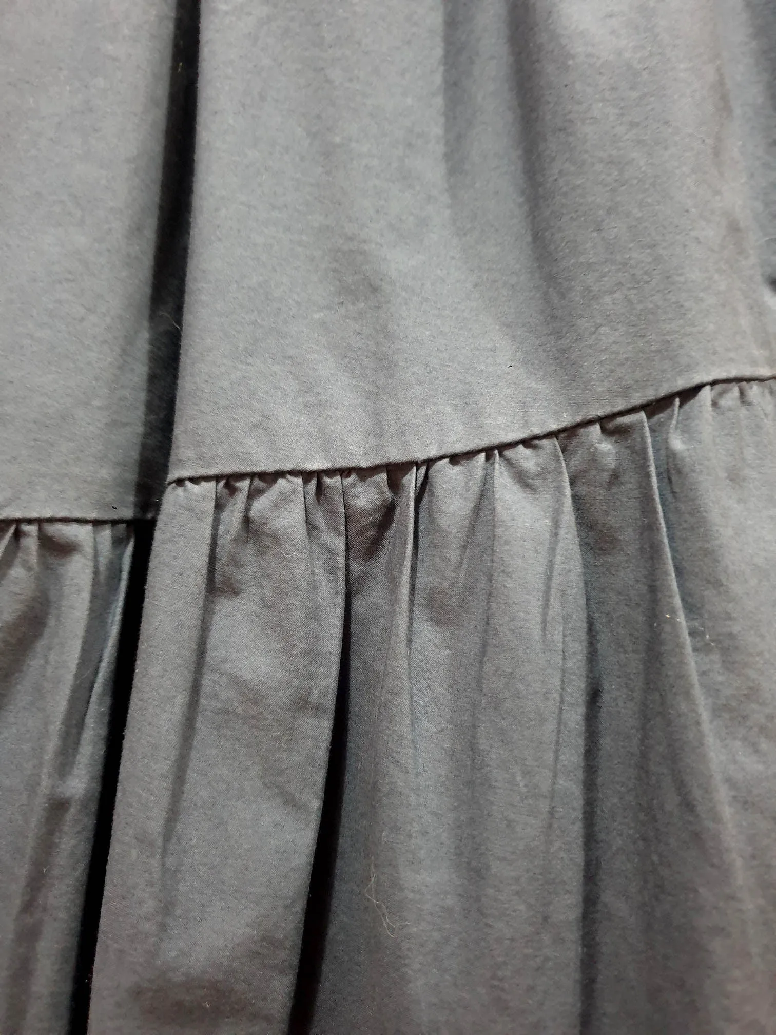 Gorman navy asymmetrical tiered skirt size 16