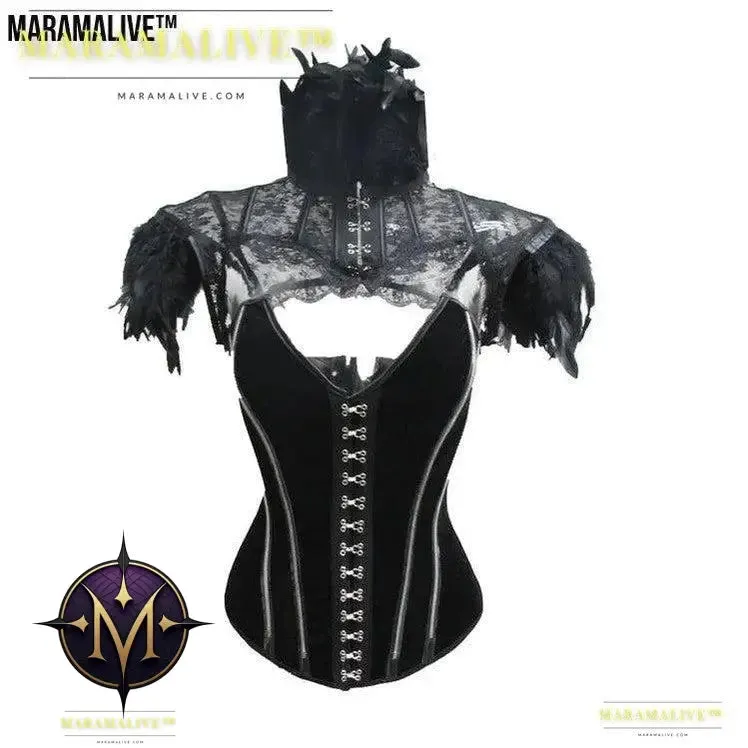 Gothic Floor-Length Skirt Punk Dark Stage Catwalk Maramalive™