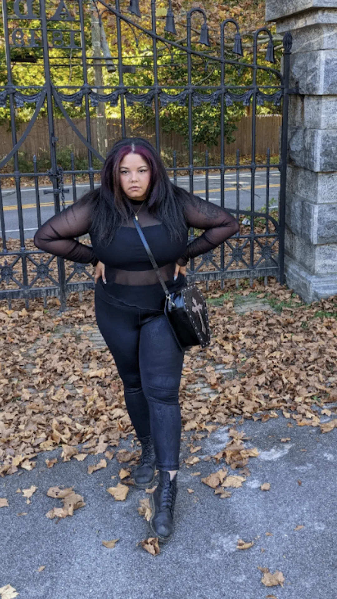 Gothika Long Sleeve Knit Top