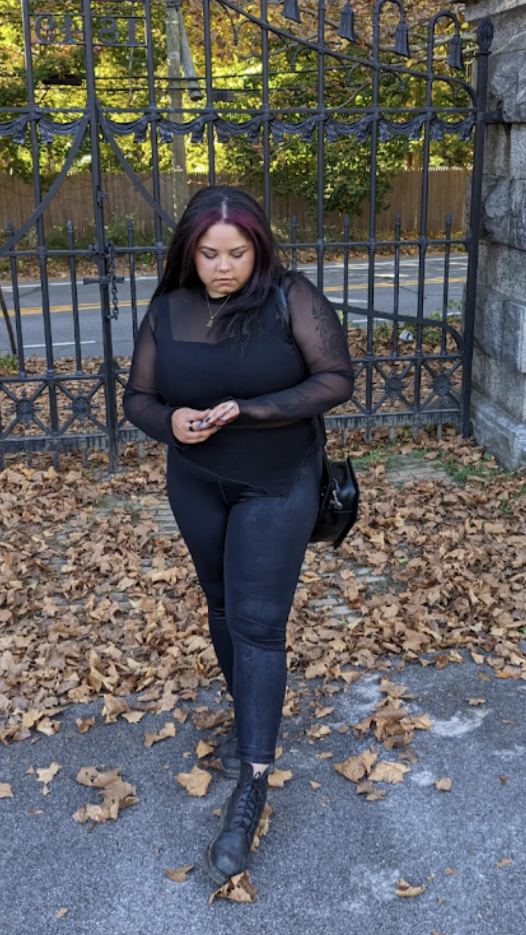 Gothika Long Sleeve Knit Top