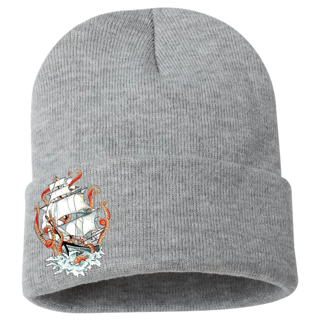 Gray Kraken Beanie