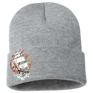 Gray Kraken Beanie