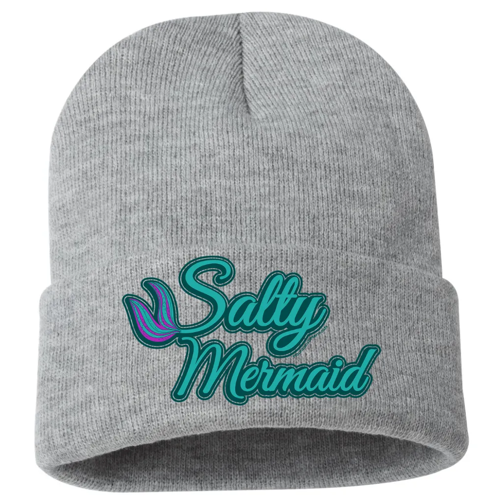 Gray Salty Mermaid Beanie