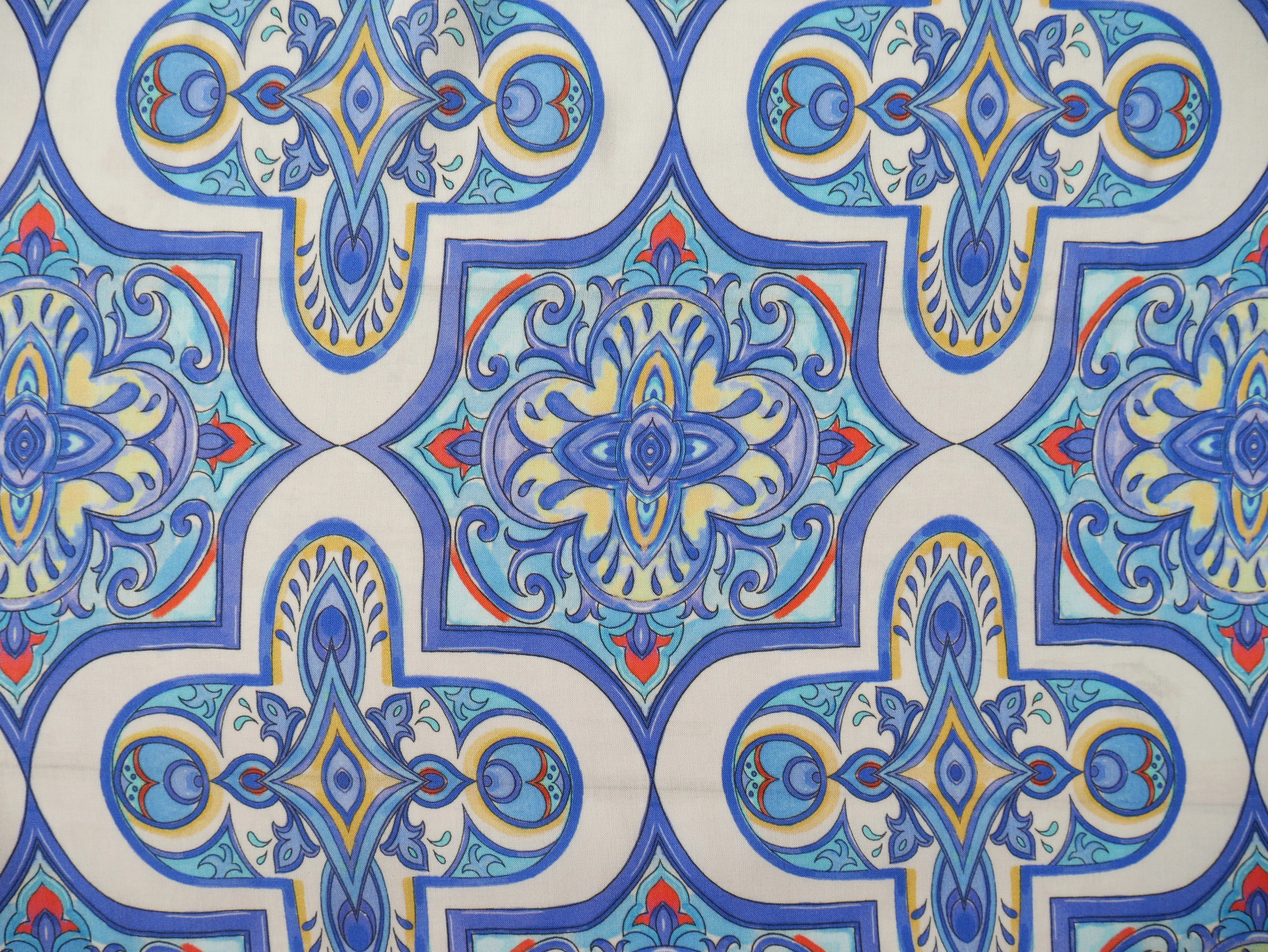 Greek Plaza Viscose Challis Lawn, £17.50 p/m