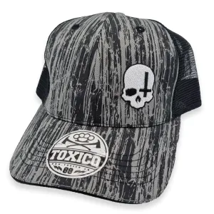 Grey Bark Trucker Hat