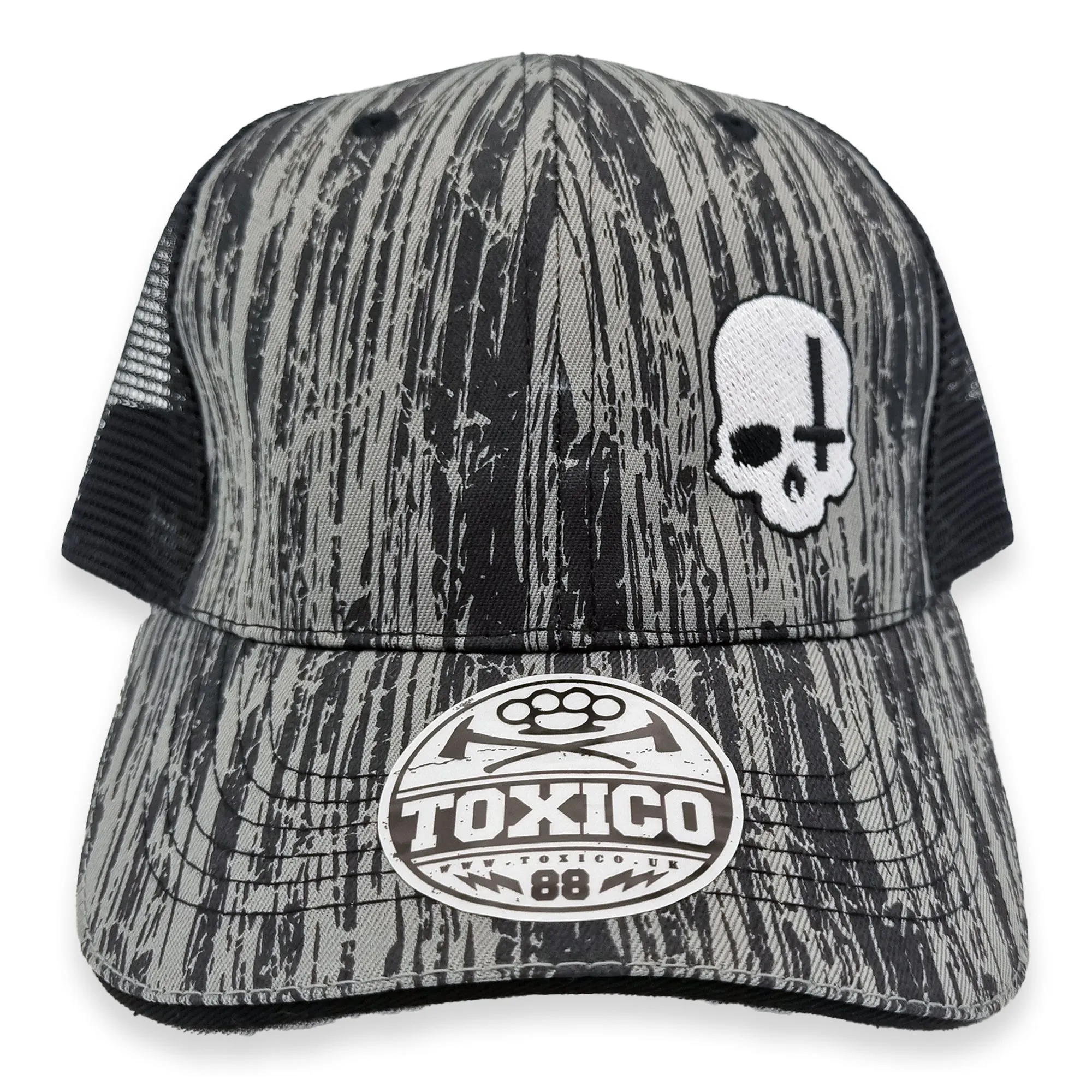 Grey Bark Trucker Hat