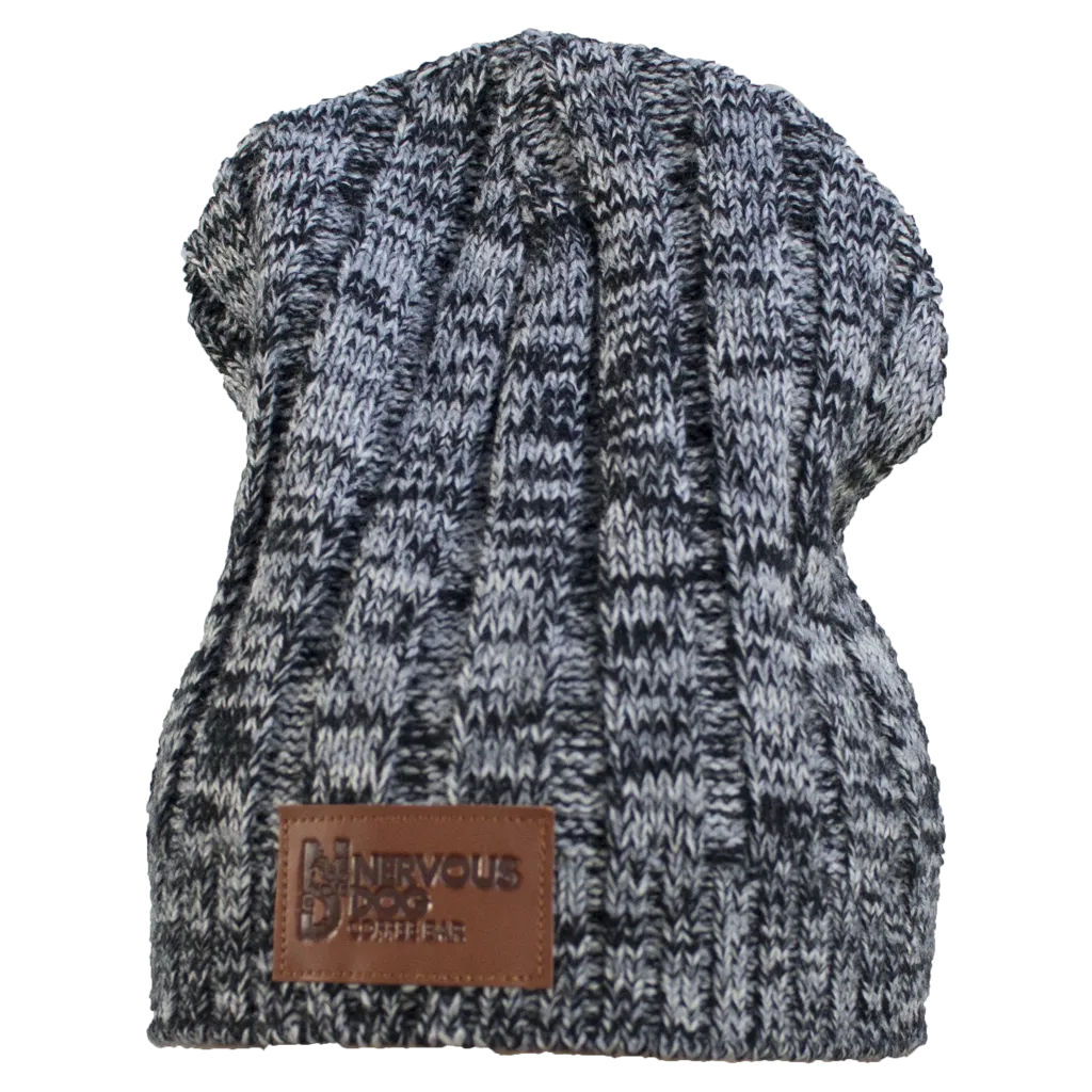 Grey Knit Beanie