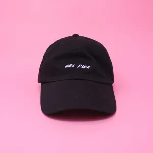GRL PWR Baseball Cap - Black