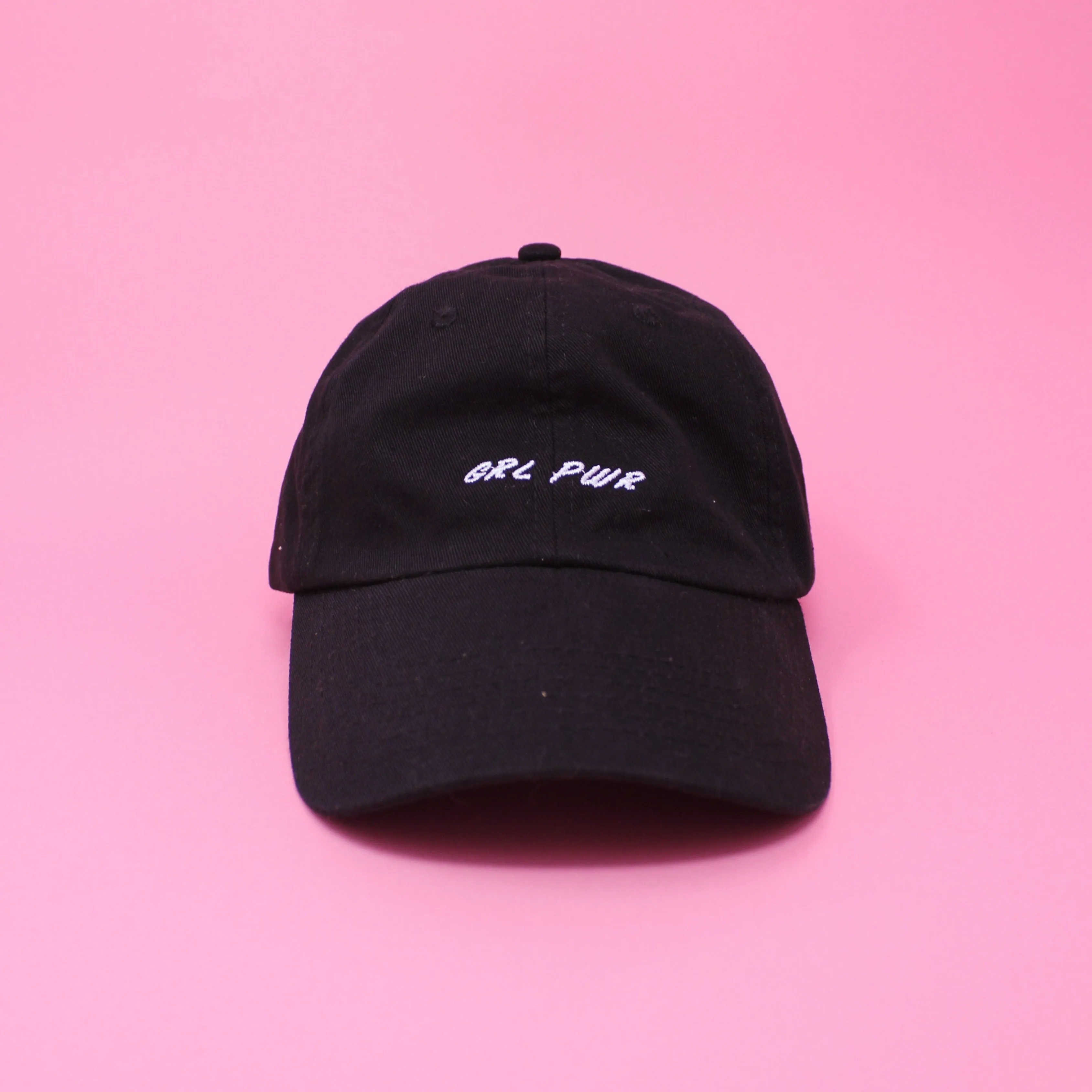 GRL PWR Baseball Cap - Black