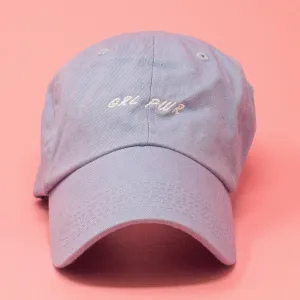 GRL PWR Baseball Cap - Powder Blue