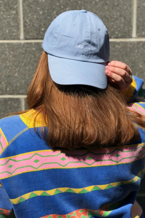 GRL PWR Baseball Cap - Powder Blue