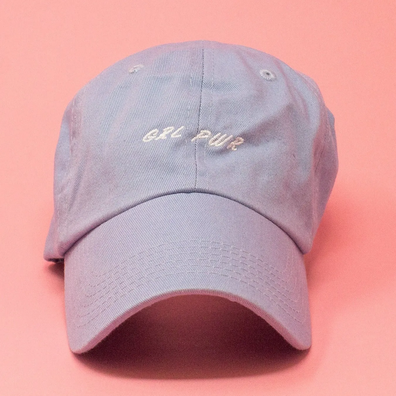 GRL PWR Baseball Cap - Powder Blue